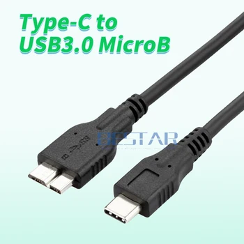 1 м 3 фута USB 3.1 USB-C usb3.1 Тип C тип c штекер к USB 3.0 micro B кабель для передачи данных для MacBook microb мужской телефон мобильный)