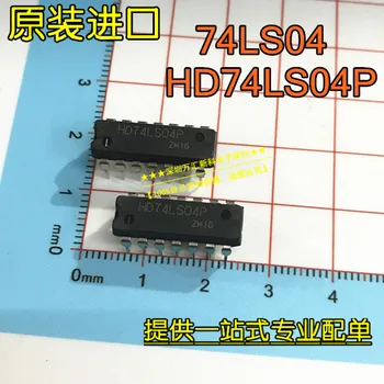 10 шт. оригинальный новый логический чип HD74LS04P 74LS04 SN74LS04N DIP-14