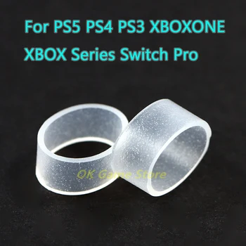 100шт Коромысло Защитное Кольцо для PS5 Противоударные Вспомогательные Кольца Резиновая Силиконовая Крышка Джойстика для PS4 PS3 XBOXONE Серии XBOX