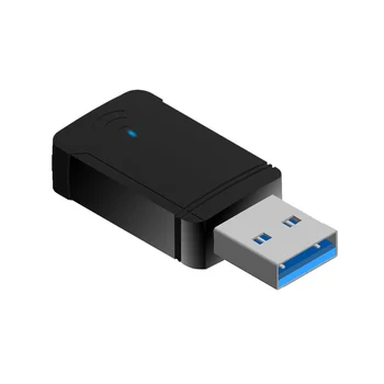 1300 Мбит/с WiFi адаптер USB Беспроводная сетевая карта Двухдиапазонный 2,4 ГГц 5 ГГц USB3.0 WIFI адаптер для настольного ноутбука