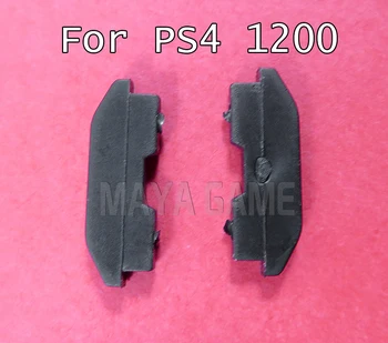 150 комплектов = 300шт для PlayStation 4 Силиконовая накладка Кнопка Резиновые ножки крышка хоста контроллера Резиновая накладка для Sony PS4 1200