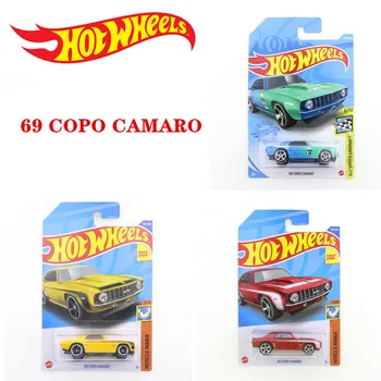 2022-193 Оригинальные Hot Wheels 69 COPO CAMARO Mini Alloy Coupe 1/64 Металлическая Модель автомобиля, отлитая под давлением, Детские Игрушки в подарок