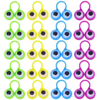 48 шт., объемные детские игрушки, кольцо для глаз, портативные детские пальчиковые интерактивные интеллектуальные пластиковые игрушки для обучения
