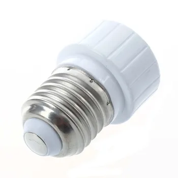 4x E27-GU10 светодиодный адаптер для розетки адаптер для лампы преобразователь лампы Белый