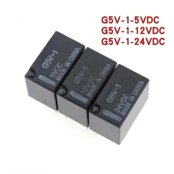 5ШТ Реле G5V-1-5VDC G5V-1-12VDC G5V-1-24VDC DC 3V 12V 24V