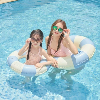 60 # Детское надувное кольцо для плавания, поплавки для бассейна, надувная вода для бассейна, надувные поплавки для бассейна для обучения детей плаванию