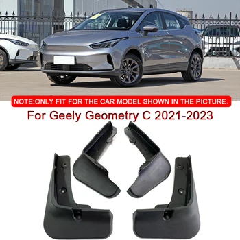 ABS Автомобильные Брызговики Брызговик Автомобильный Стайлинг Для Geely Geometry C 2021-2023 Брызговики Брызговики Переднее Заднее Крыло Автоаксессуары