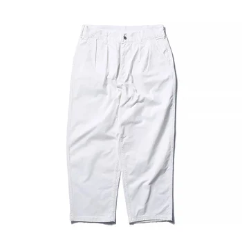 BEAMS Для мужского досуга, Универсальные брюки-карго, свободные и удобные, однотонные Широкие брюки, мужская нижняя одежда