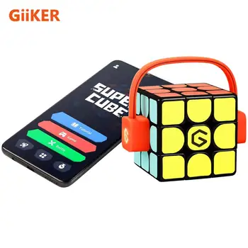 GiiKER Electronic Bluetooth Speed Cube С подключением в режиме реального времени STEM Smart Cube 3x3 Поддерживает сопутствующее приложение Онлайн-битвы с куберами