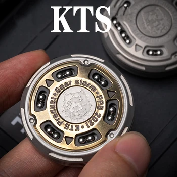 KTS First PPB Finger Ringing Coin Декомпрессионная игрушка для взрослых с металлическими милыми игрушками-непоседами Edc