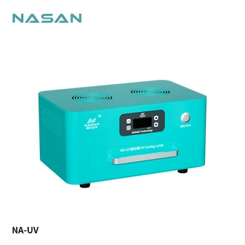 NASAN NA-UV 1000 Вт УФ-Лампа для Отверждения с Двумя Охлаждающими Вентиляторами для Ремонта Стекла ЖК-Экрана Мобильного Телефона, Отверждающая OCA/УФ-Клей