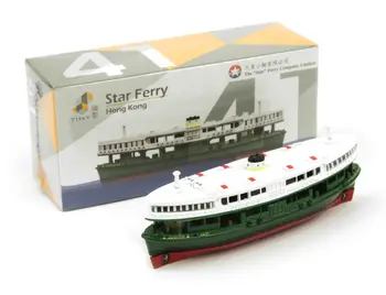 Tiny City, 41-звездочный Ferry ATC64073, отлитая под давлением коллекция моделей автомобилей, ограниченная серия игрушечных автомобилей для хобби.