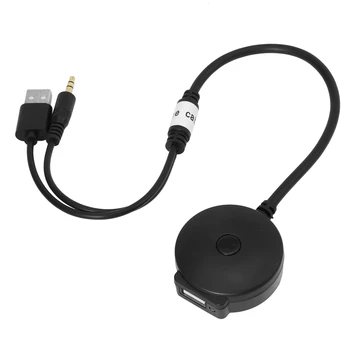 Автомобильный беспроводной аудио-адаптер Bluetooth AUX и USB для BMW Mini Cooper