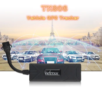 Автомобильный Трекер Сети GPS/GSM TK806 Для Локатора Автомобиля Поддерживает Дистанционное Управление По SMS GPRS Водонепроницаемое Устройство Слежения в реальном времени