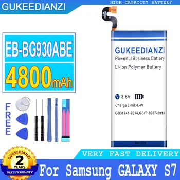 Аккумулятор GUKEEDIANZI EB-BG930ABE 4800 мАч для Samsung GALAXY S7 G9300 SM-G9300 G930L G930 G930F G930A G9308 G9309 G930FD G930W8