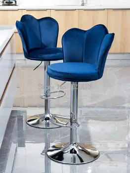 Барный стул, подъемный стул, высокий табурет, современный простой барный стул, скандинавский стул, барный стул, высокий табурет, домашние барные столы и стулья