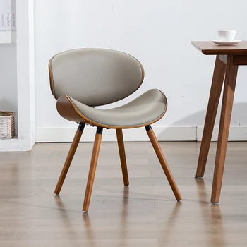 Дизайнерские обеденные стулья в скандинавском стиле, кухонные Деревянные офисные Роскошные обеденные стулья, ресторанный туалетный столик Silla Comedor Мебель для дома YY50DC