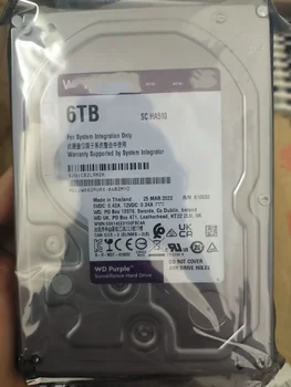 Для Видеомагнитофона Western Digital 6T Purple Disk Monitoring Специальный жесткий диск для хранения данных 6T62PURX