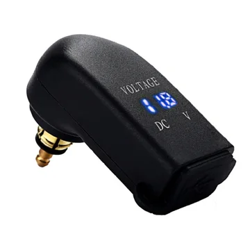 Для зарядного устройства для мотоцикла BMW 4.8A Зарядное устройство для мотоцикла с двумя USB разъемами для адаптера DIN-USB Вольтметр с зарядным устройством USB