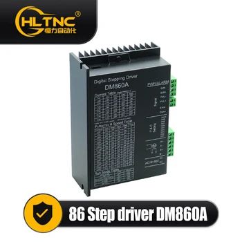 Драйвер микростепенного двигателя DM860A Подходит для шагового двигателя Nema34 Напряжение питания AC18-80V DC24-110V 200 кГц 8.4A