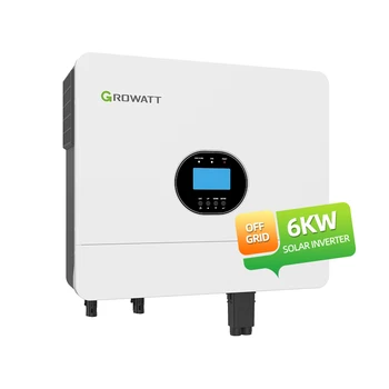 Инвертор 5 кВт постоянного тока в переменный от сети Growatt SPF 6000es Чистая синусоидальная волна с RS485 WiFi
