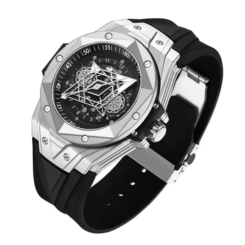 Мода Sanda 2023 Роскошные Мужские часы Casual Водонепроницаемые Светящиеся Стрелки Кварцевые Часы Для Мужчин Relogio Masculino 7015