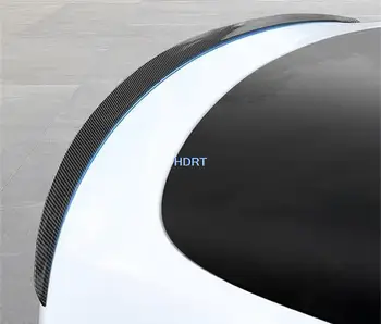 Накладка на заднюю панель багажника, Спойлер, крыло, Молдинг Хвостовой части Для Tesla Model 3 2019-2022 Аксессуары в стиле автомобиля Внешняя наклейка