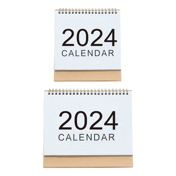Настольный календарь на 2024 год, ежедневный домашний декор, настольный календарь на подставке