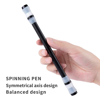 Не могу написать ZHUAN BI ZHE 5 колец вращающаяся ручка для начинающих, защищающая от падения, вращающаяся ручка для студентов, специальная игра, вращающаяся ручка
