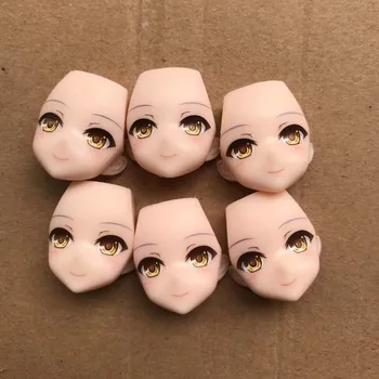 Оригинальное качество 1/6 Размер Beauty Girl Doll Face Cover DIY для одевания кукол, макияжа, сборки кукольных деталей, аксессуаров для лица из аниме