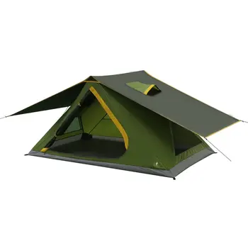 Палатка-концентратор для 2 человек, зеленая