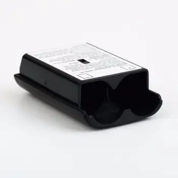 Пластиковый черный аккумуляторный отсек, Переносная крышка батарейного отсека для беспроводного контроллера 360 Для держателя батареи контроллера 360 Прочный