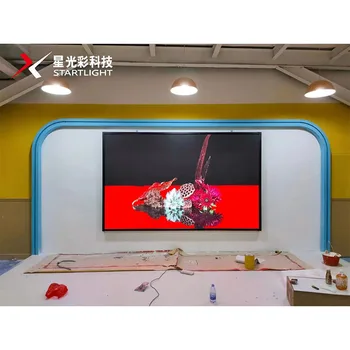 Полноцветная гибкая видеостена для мягкой рекламы в помещении с индивидуальным размером, светодиодная панель для показа плакатов p2
