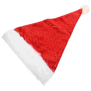 Реквизит для шляпы Санта-Клауса, креативный декор, аксессуар для костюма, Рождественские мужские шляпы для взрослых