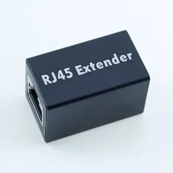 Сетевой кабель адаптер пара разъемов двухпортовый интерфейс RJ45 удлинитель адаптера компьютерной сети 100 Мбит/с