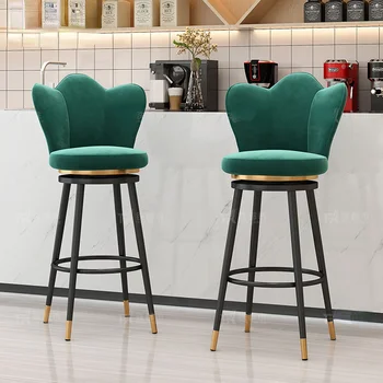 Современные скандинавские обеденные стулья, кухонная мебель, подушка для спинки, стулья для гостиной, дизайнерская мебель Cadeira De Jantar SY50DC