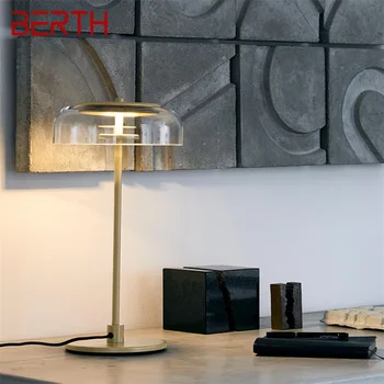 Современный дизайн настольной светодиодной лампы Простой настольный светильник для домашнего декора Для фойе Гостиной Офиса Спальни