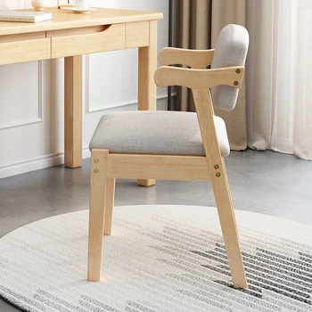 Удобный обеденный стул со спинкой, табурет для работы, простой обеденный стул для конференций, современная мебель для кухни Hogar QF50DC