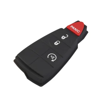 Хиндли для Chrysler /Dodge /Jeep Замена дистанционного брелока Ремонт резиновой накладки Крышка ключа 3 кнопки в 1 части