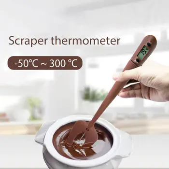 Цифровой Термометр-лопатка Для приготовления шоколада Выпечки Измеритель температуры перемешивания