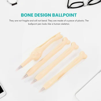 Шариковые ручки Bone Design 25ШТ с черными чернилами для художника, врача, медсестры, школы, офиса, вечеринки